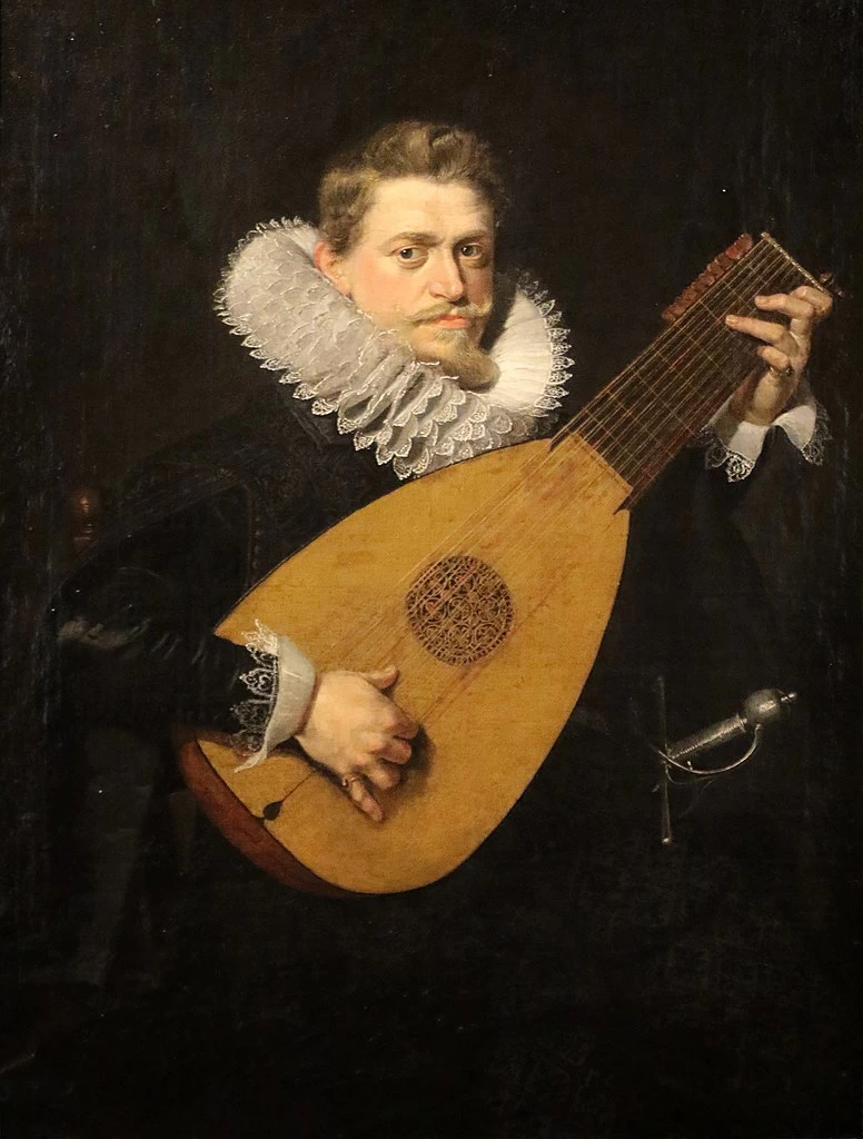 Ritratto di suonatore di liuto - Galleria Sabauda, Torino